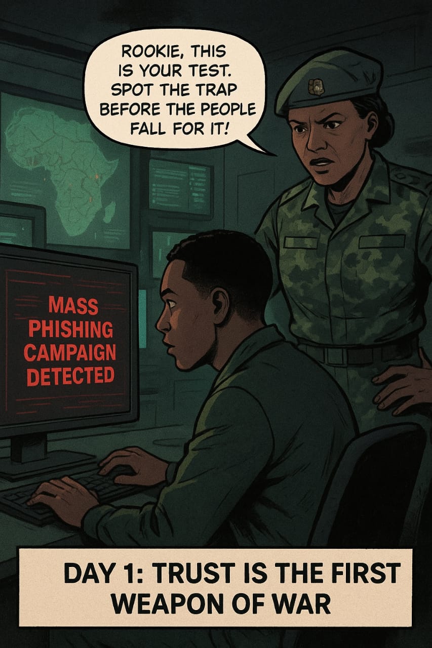 Day 1: Trust is the first weapon of cyber warfare